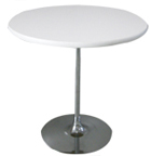 丸テーブル（天板白化粧板）直径750mm